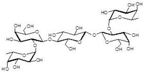 二巖藻糖五糖 Difucosylpentaose 二巖藻糖五糖 Difucosylpentaose